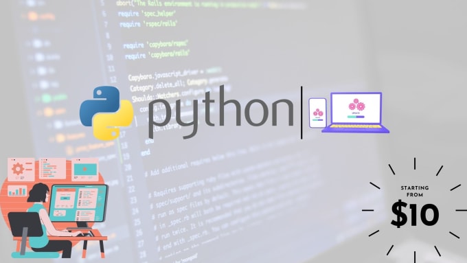 Do your python programming tasks by Quickncreative | Fiverr