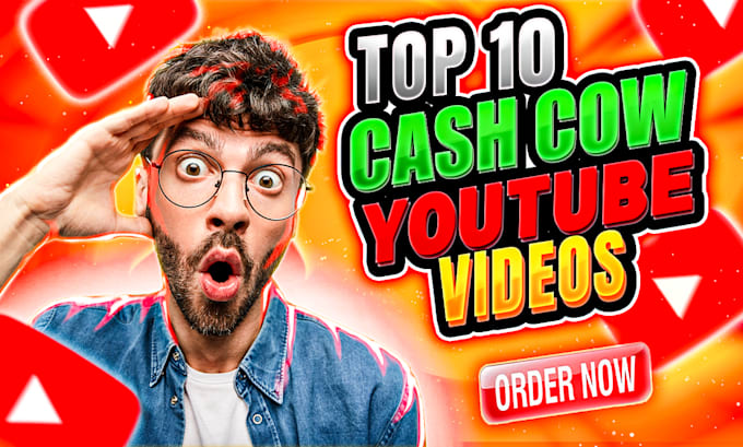 create HD quality top 10 cash cow youtube videos in 24 hours