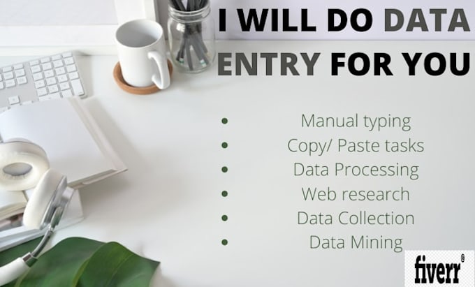 do data entry for you