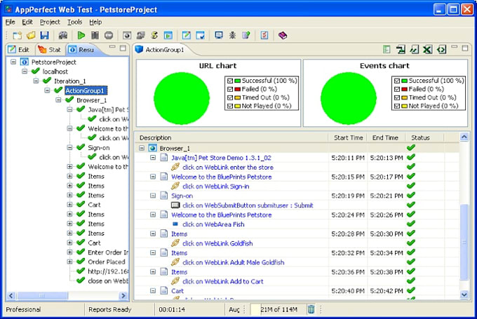 test web, windows and mobile applications