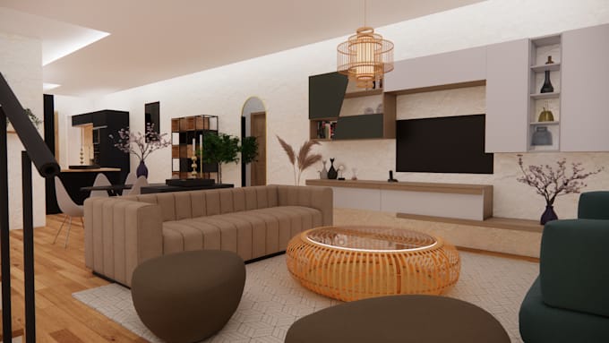 create house renovation models, walkthroughs 3d renders