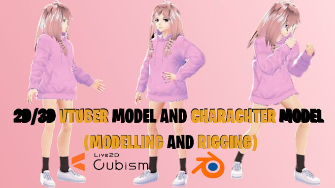 Rig Your Live Vtuber 2d Model Face Rigging Character Rigging And Rig Your Live Vtuber 2d Model Face Rigging Character Rigging And