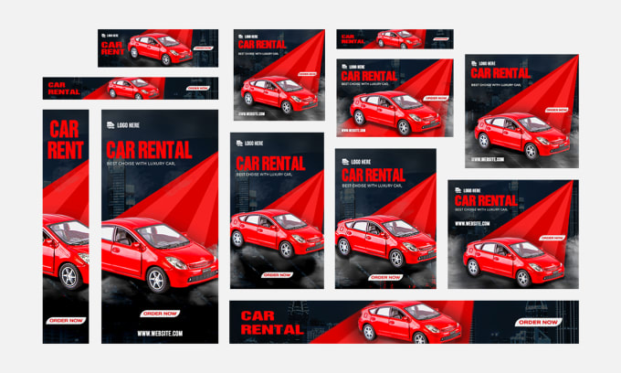do unique google ads banner or web banner design