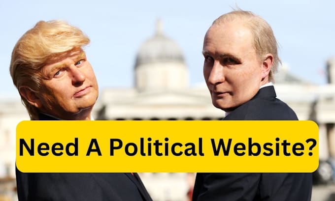 develop a political website to grow the reputation