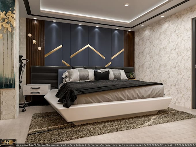 do interior design and 3d modeling, rendering