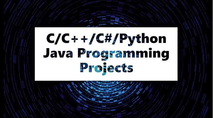 Code Your C Cpp Python Java Csharp Programming Projects By Saherharal ...