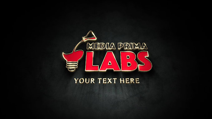 make amazing 3d glossy logo animation and intro video