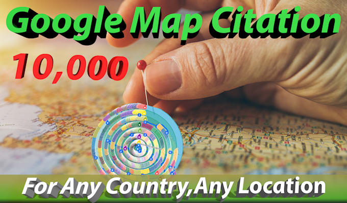 create 10,000 google map citations to rank your gmb higher