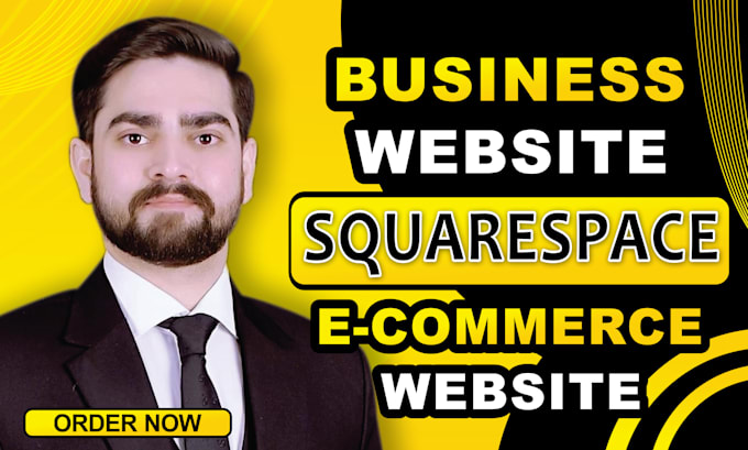 design or redesign a professional squarespace website
