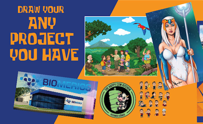 draw any project you have