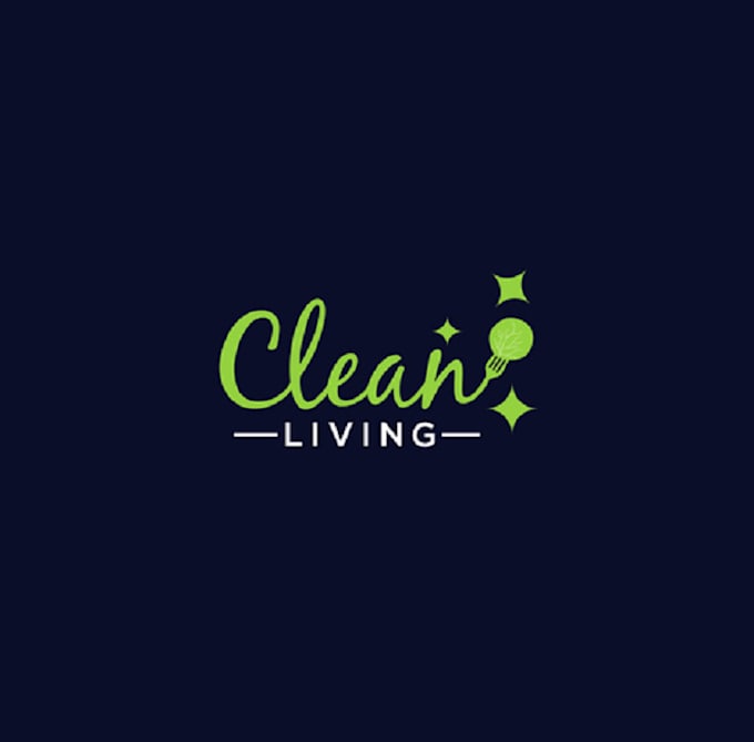 design my website logo for clean living