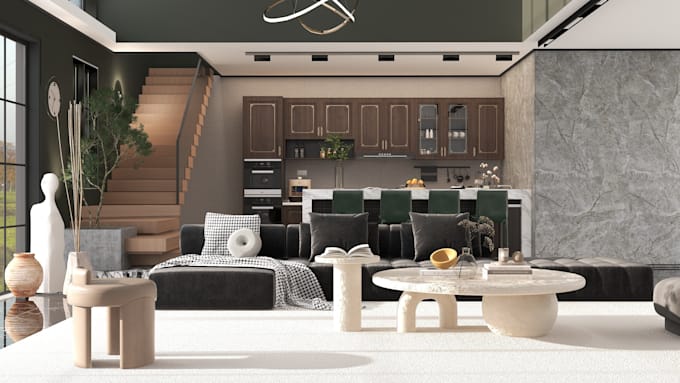 do realistic interior design