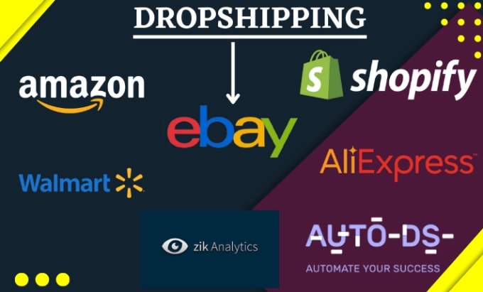 Hire a freelancer to do amazon aliexpress or walmart to ebay dropshipping product listing