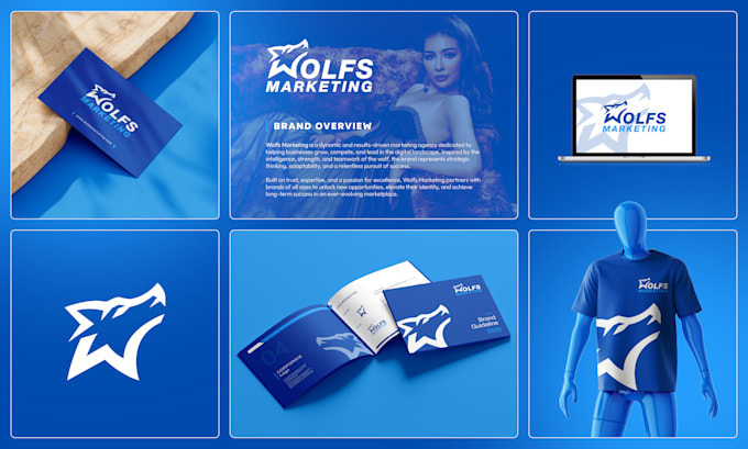 design a logo and brand style guide with complete brand identity