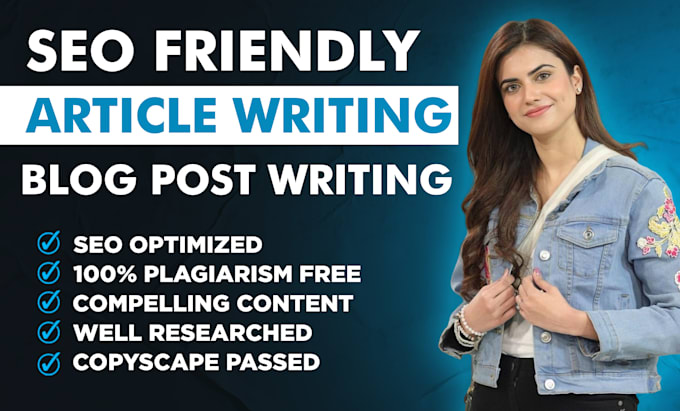 write seo blogs and articles for content marketing and growth