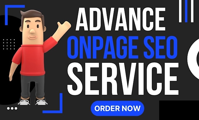 provide complete on page SEO service for google and bing