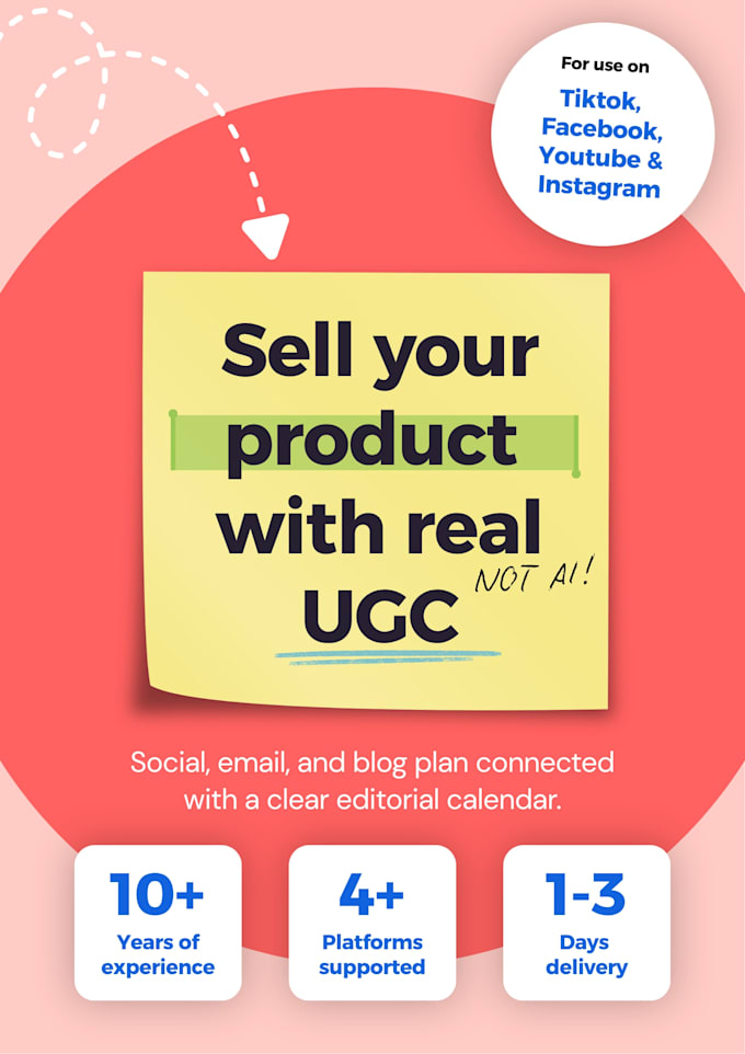 create ugc tiktoks and reels to promote your product