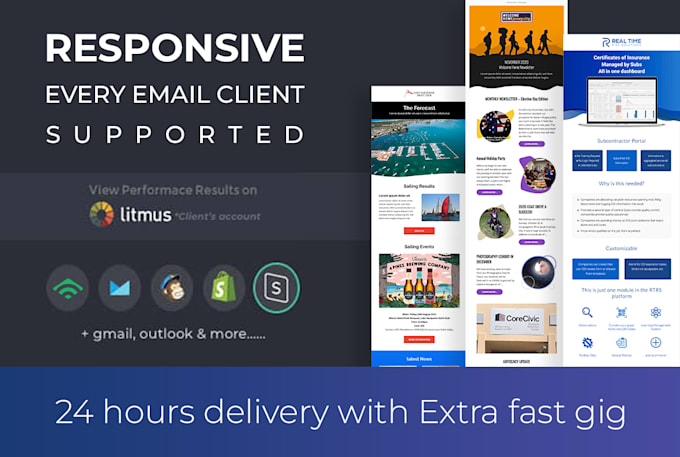Design Responsive Email Template By Emailcoder Fiverr Design Responsive Email Template By Emailcoder Fiverr