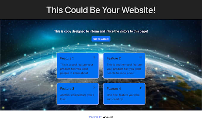 Make you a responsive, interactive website in reactjs by Frank0m | Fiverr