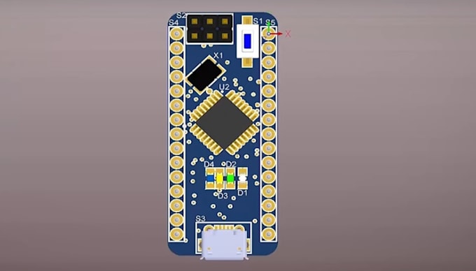 design pcb and circuit arduino