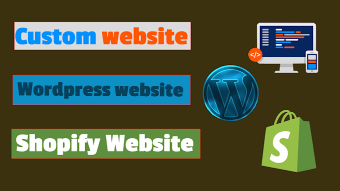 construct your cms or shopify and custom website