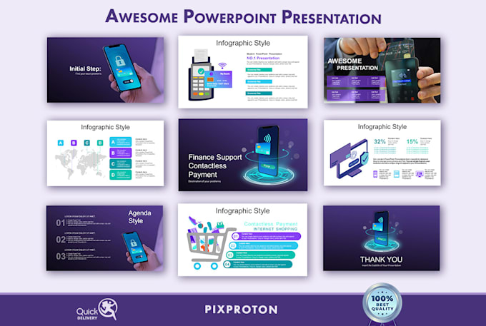 design and edit powerpoint presentation and slides documents