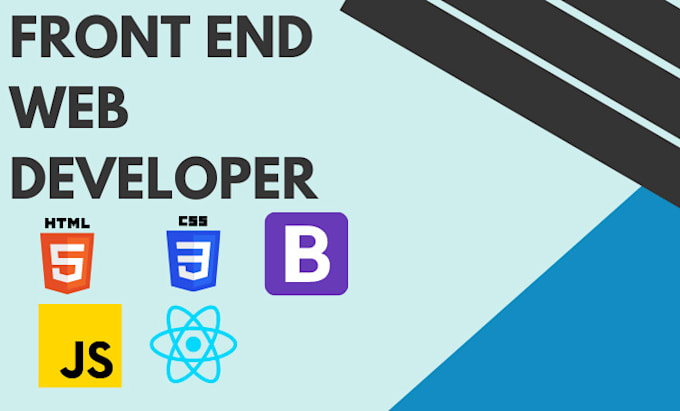 Be your front end web developer using react , html and css by Nadircode ...