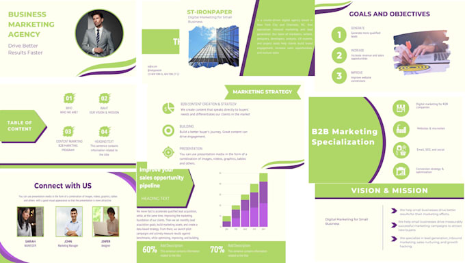 create a premium arabic powerpoint presentation design