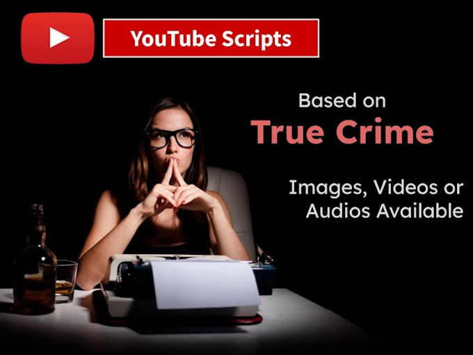 create a true crime article or script