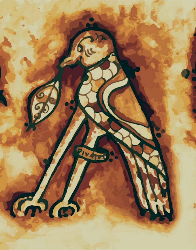 do painting or your logo using only coffee