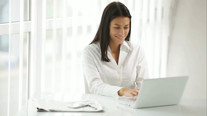 add logo and text in funny web promotional video