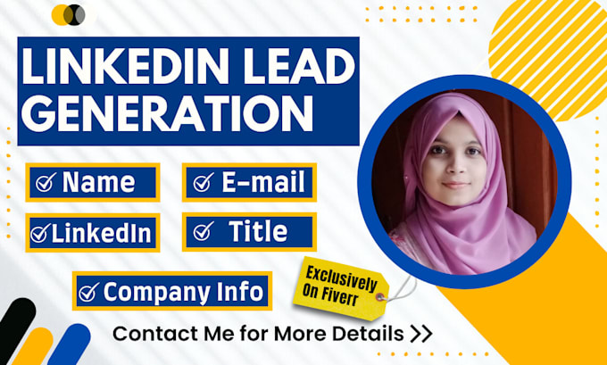 do linkedin b2b lead generation and targeted list building
