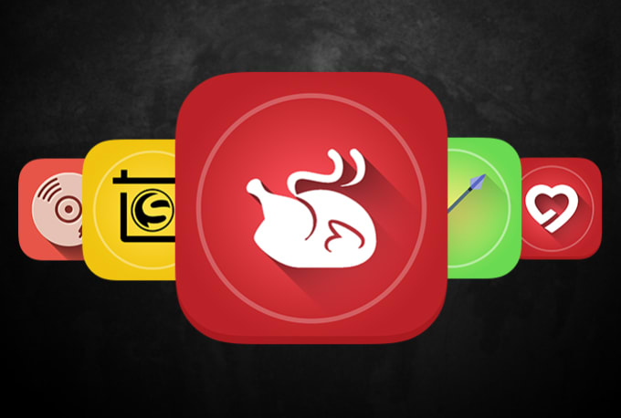 Design ios 13 app icons by Fivercrazyguy | Fiverr