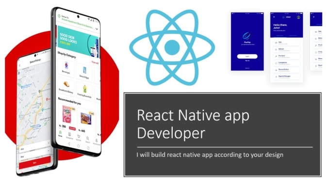 Build android and ios app using react native by Saqib_ansarii | Fiverr