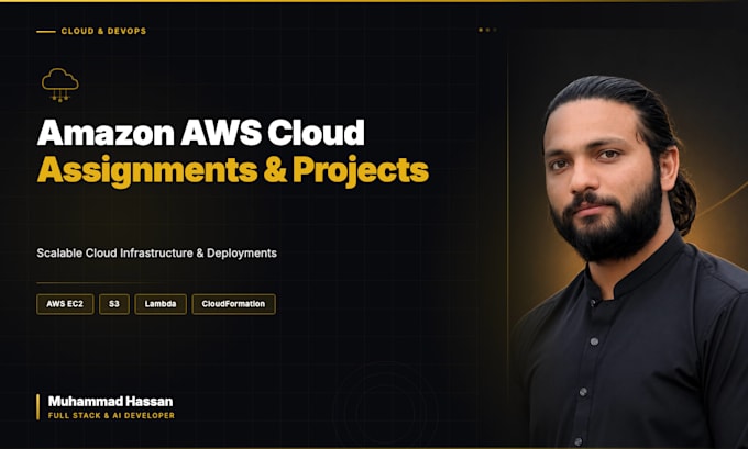 do amazon aws cloud assignments and projects