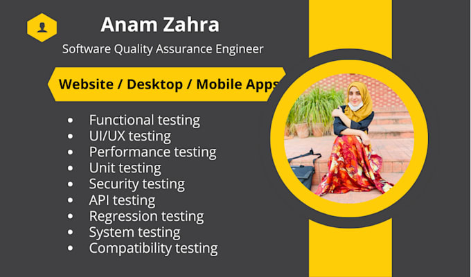 do web test user test app test UI UX and functional test