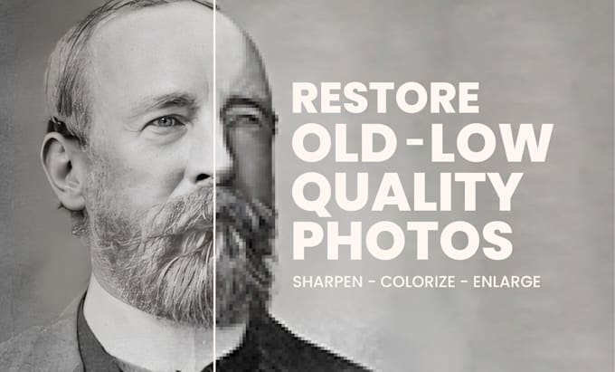 Restore images quality, enhance, sharpen, upscale photos by ...