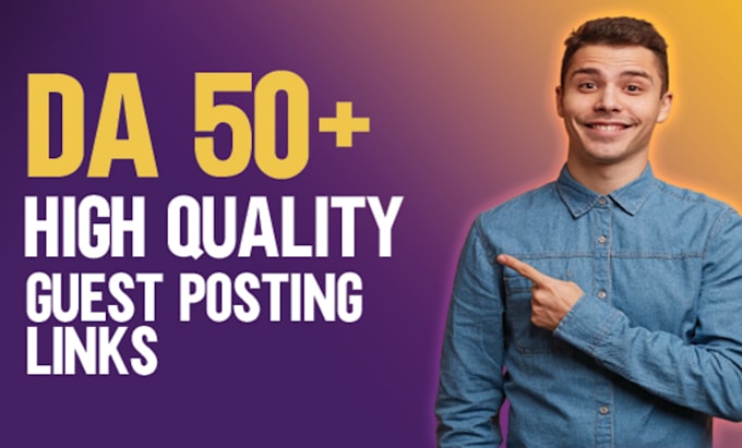 provide high quality dofollow guest post backlinks