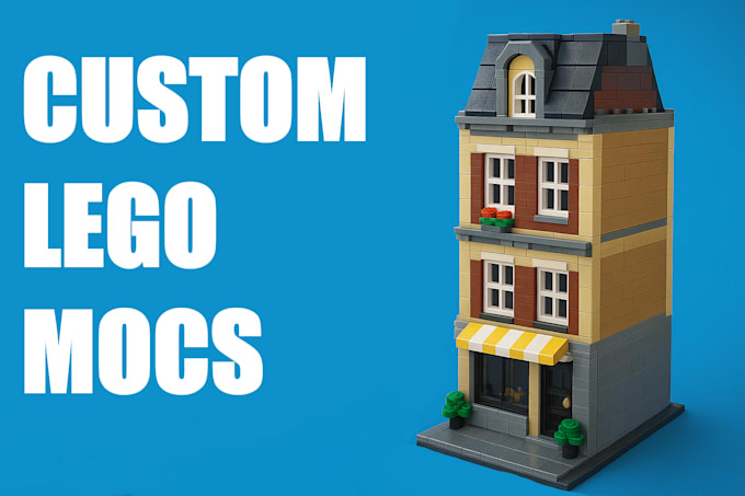design custom lego mocs including instructions