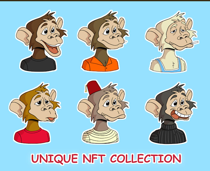 draw cute and unique nft for you
