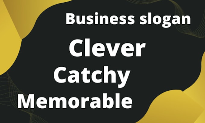 write catchy slogans for your business,