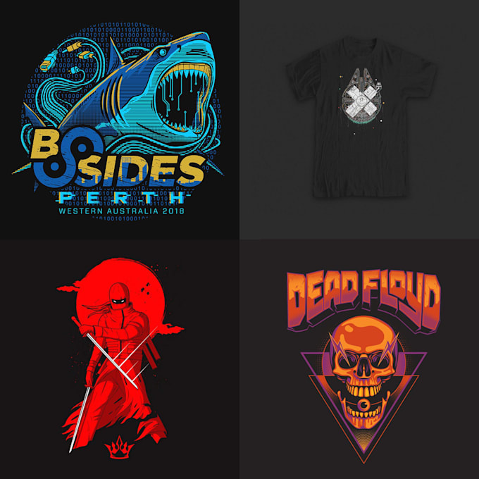 t shirt design perth