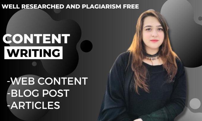 be your website content writer