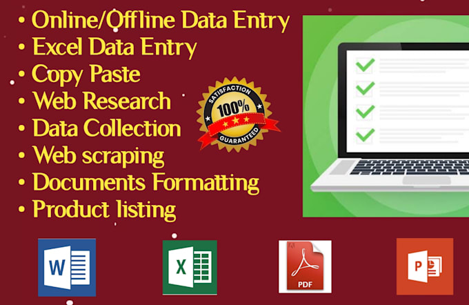 do fastest data entry on excel, data cleaning and formatting