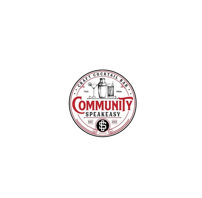 design classic speakeasy badge logo