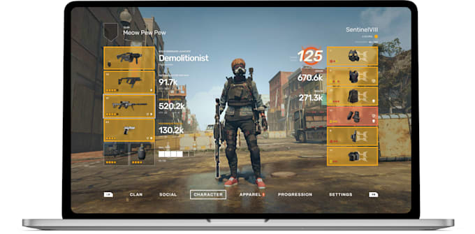 Design a stunning game graphic ui, menus and buttons by Mr_jimmy_ | Fiverr