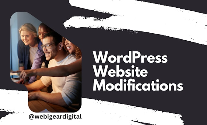 do wordpress website modifications
