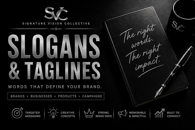 create a powerful slogan or tagline for your brand