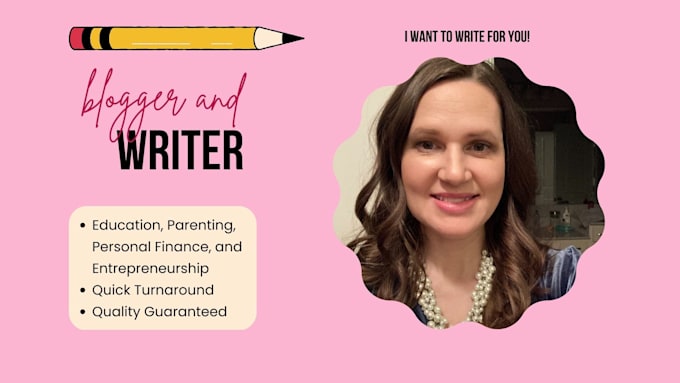 write your lifestyle article or blog post