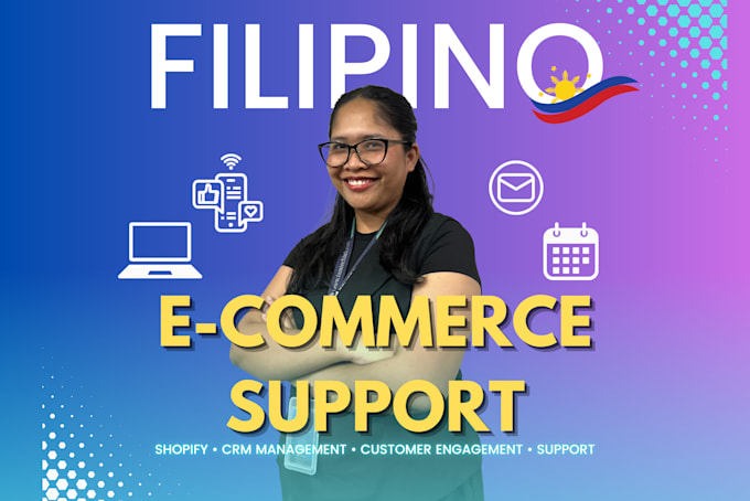provide an ecommerce support to you